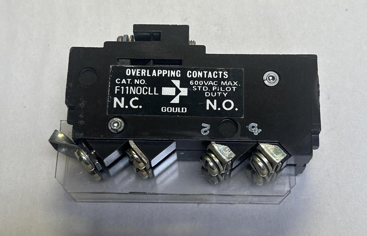 GOULD,F11N0CLL,AUXILIARY OVERLAPPING CONTACT NOS