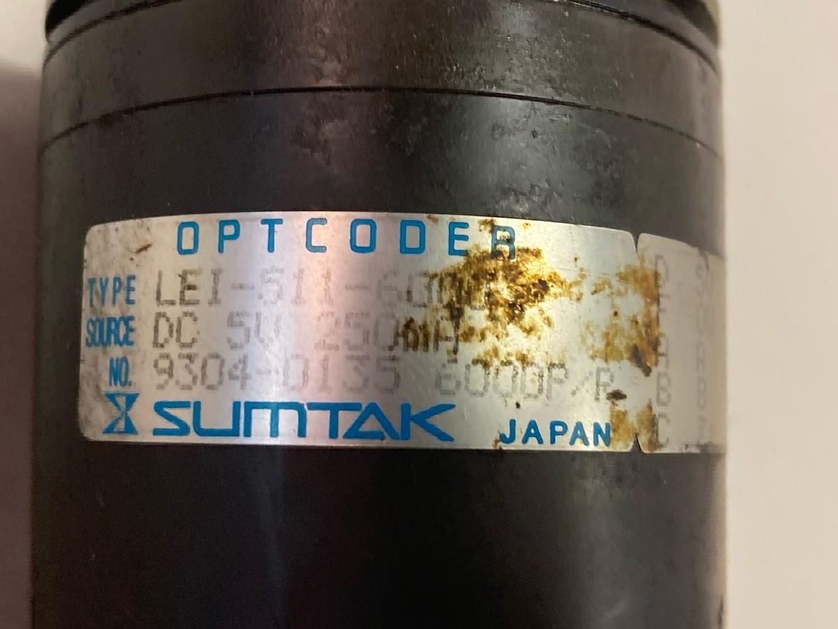 Used Sumtak Optcoder,LEI-511-6000,Encoder