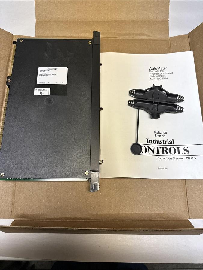 Used Reliance Electric,45C201C,Remote I/O Processor Module
