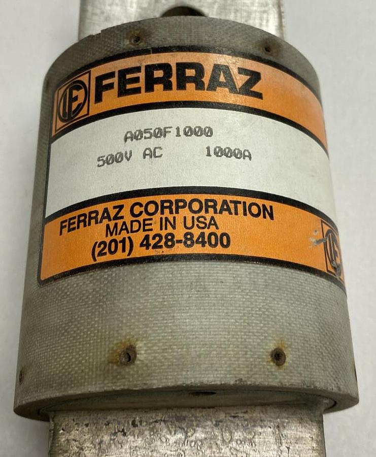 Ferraz,A050F1000,Fuse 500V 1000A NOS