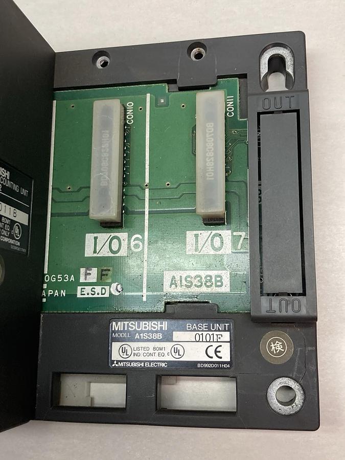 Used Mitsubishi,Model A1S38B,Electric Base Unit 0101F