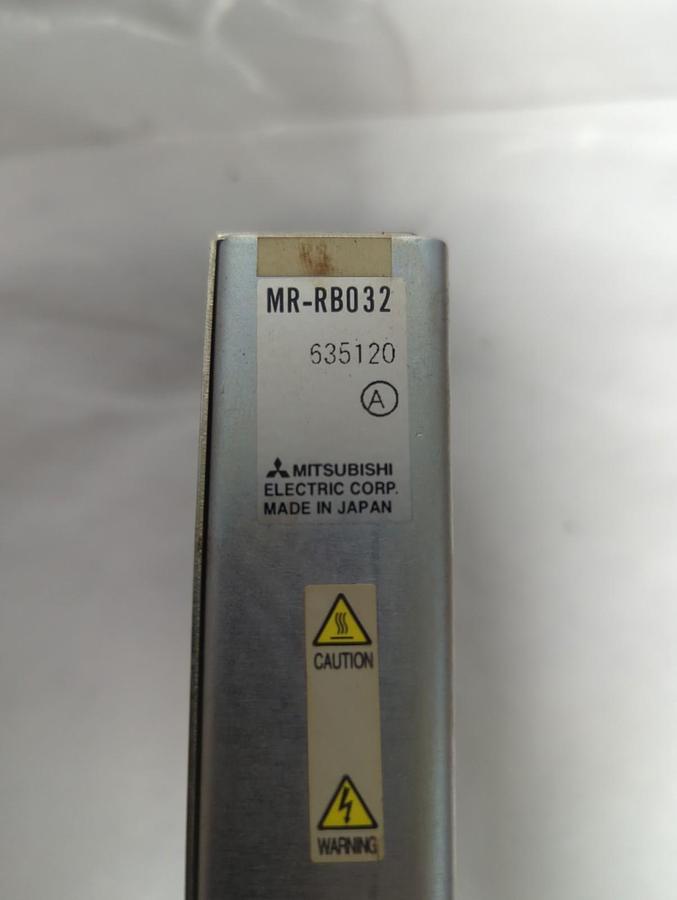 Used MITSUBISHI,MR-RB032,SERVO MOTOR DRIVE BRAKE RESISTOR PRE-OWNED