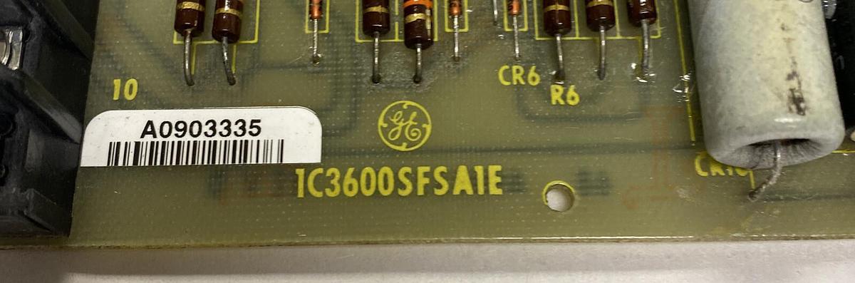 Used GENERAL ELECTRIC,IC3600SFSA1,GEN DRIVE BOARD REFURBISHED