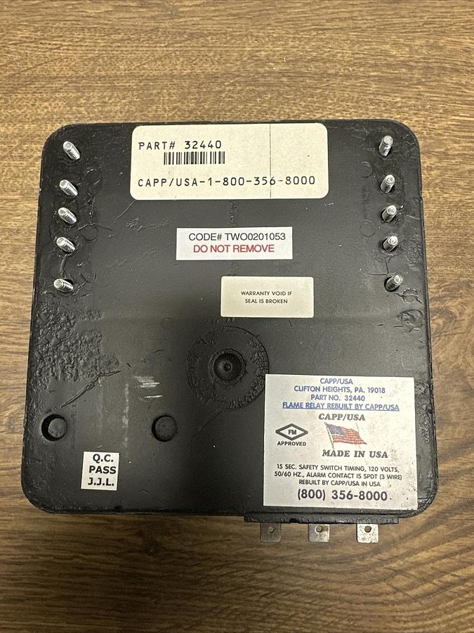 Used Honeywell,32440,Flame Protection Relay