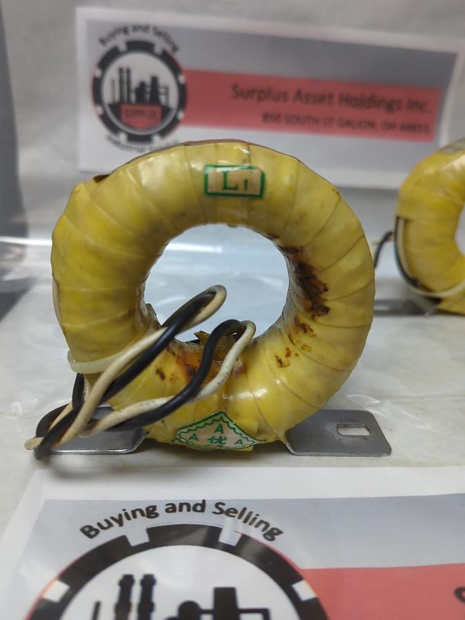 Used SHANGHAI MEDAR,SM303-0001,CURRENT PICK-UP COIL 1600A MAX LOT OF 3 PRE-OWNED