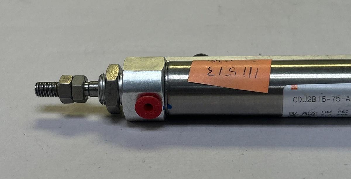 SMC,CDJ2B16-75-A,PNEUMATIC CYLINDER NOS