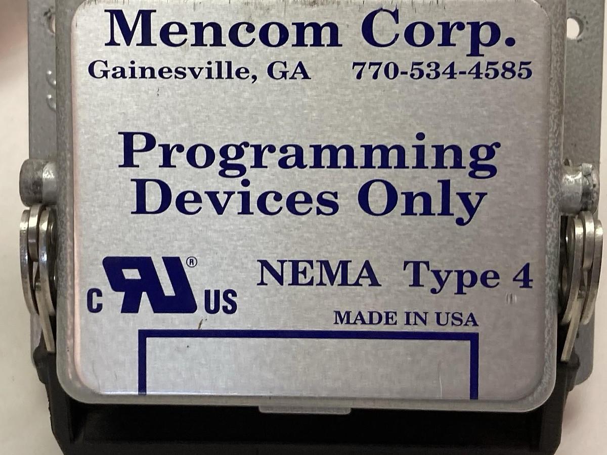 Used Mencom Corporation,UL Type: 4 4X & 12,Programming Devies Only