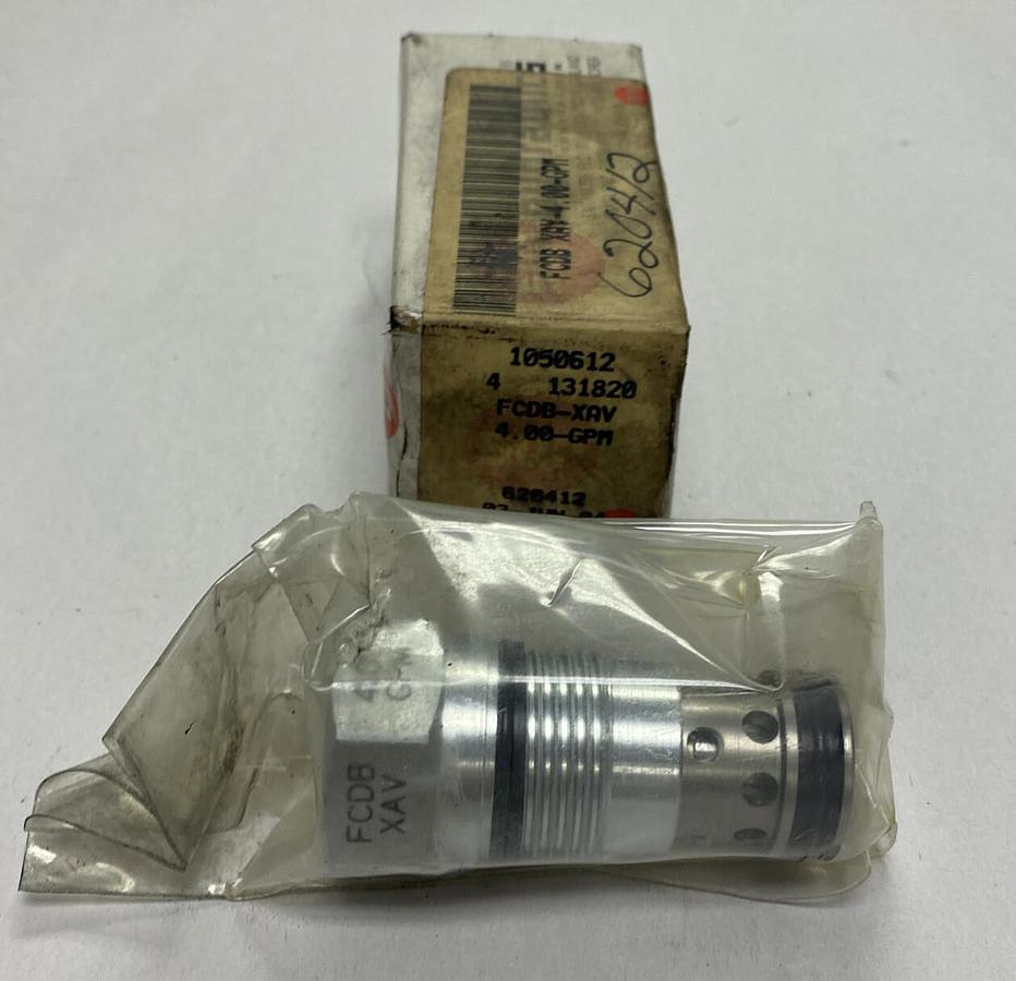 SUN HYDRAULICS,FCDBXAV 4.00-GPM,Flow Control Claridge NOS