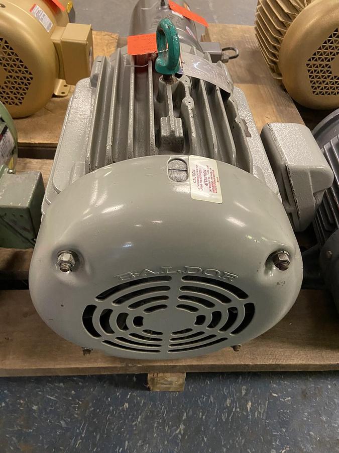 Used BALDOR,AEM2237-4,AUTOMOTIVE INDUSTRY MOTOR 7.5HP 1760RPM 460V 254U
