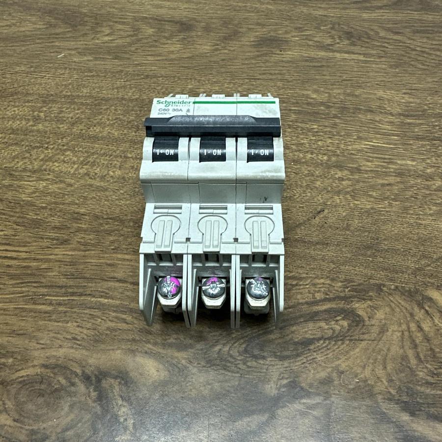 Used Schneider Multi 9,C60 30A,Circuit Breaker