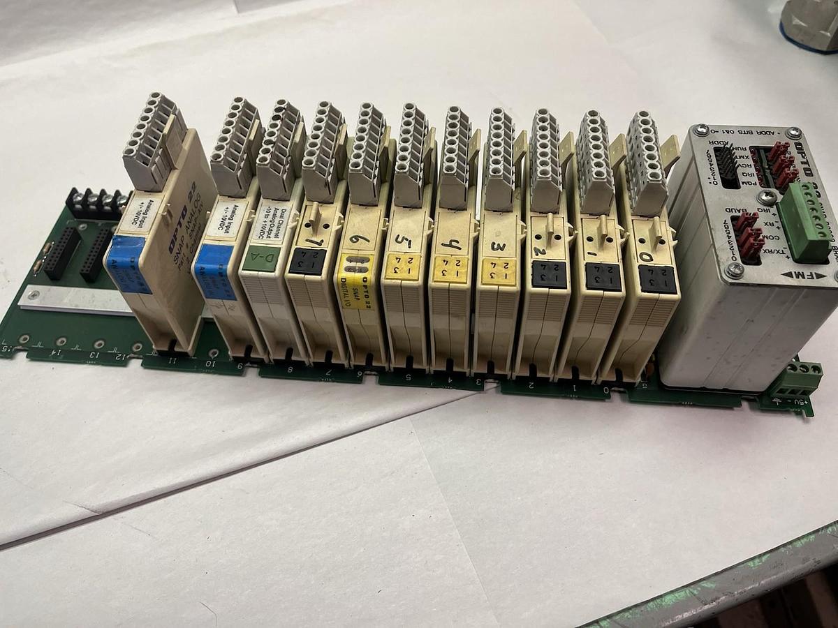 Used OPTO-22,B3000,SNAP BRAIN MODULE, BOARD & I/O MODULES