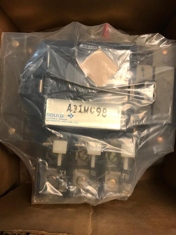 Used Gould,A11MC98,ITE Motor Control Size 0 Sealed in Plastic