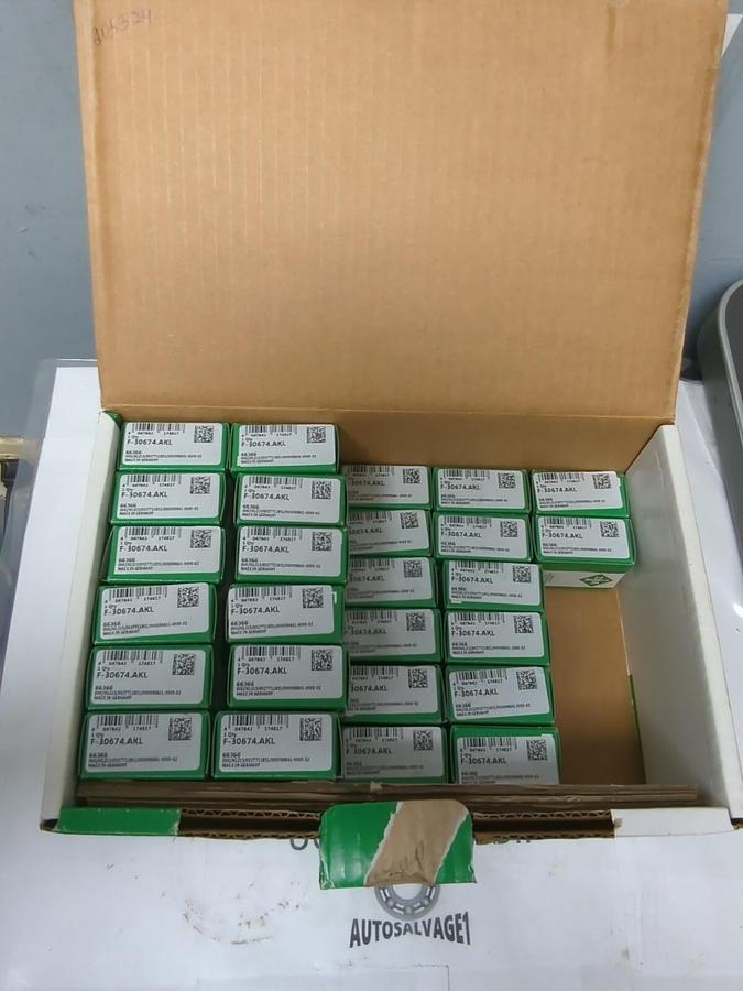 INA,F-30674.AKL,AXIAL BALL BEARING 10MMX23.9MMX13.90MM LOT OF 38 NOS