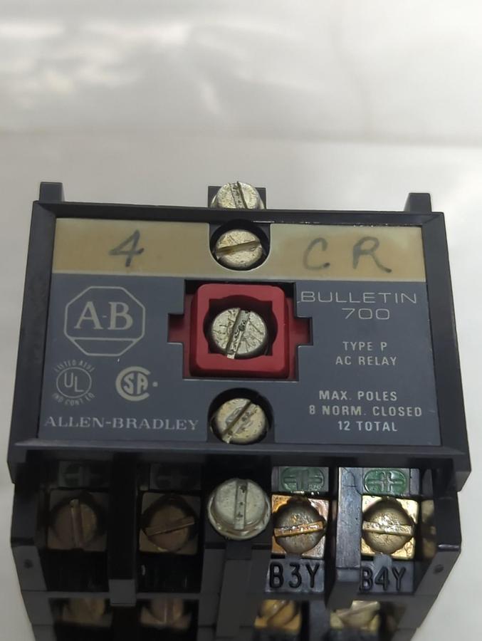 Used ALLEN BRADLEY,700-PB401/700-P400A1,CONTROL RELAY PRE-OWNED