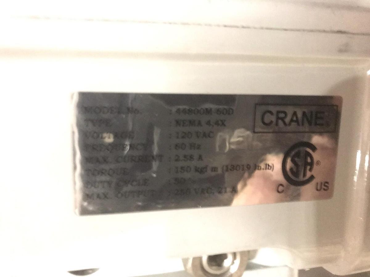 Crane,44800M-60D 44000,Series CenterLine  Actuator 20IN SER 200 Butterfly Valve