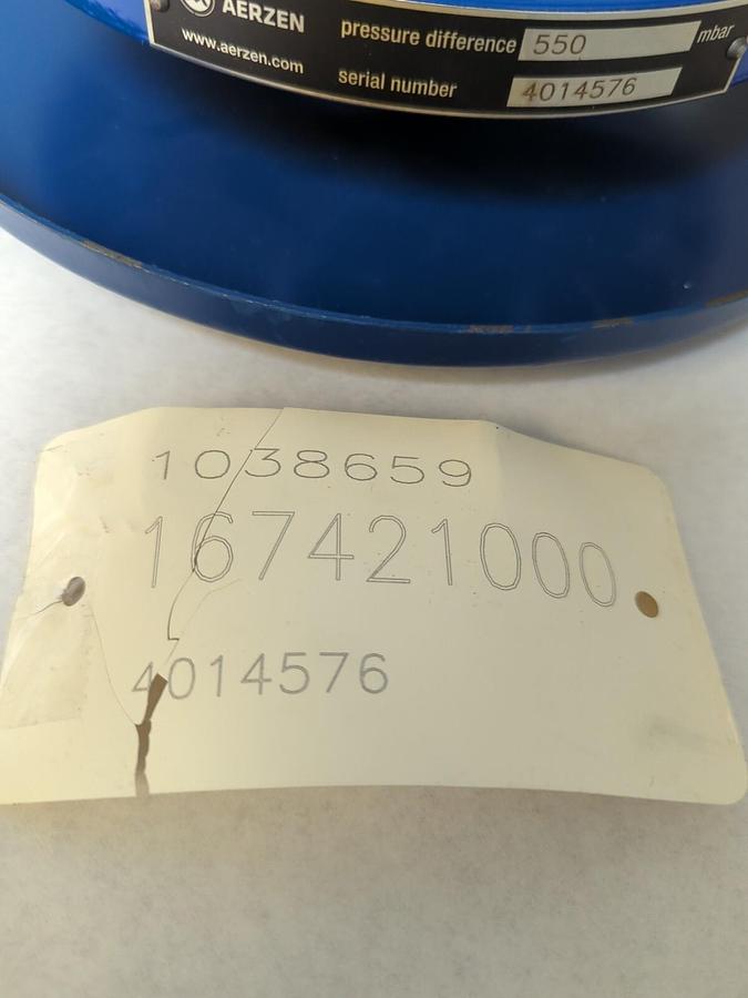 AERZEN,167421000 4014576,PRESSURE RELIEF VALVE 550 mBAR