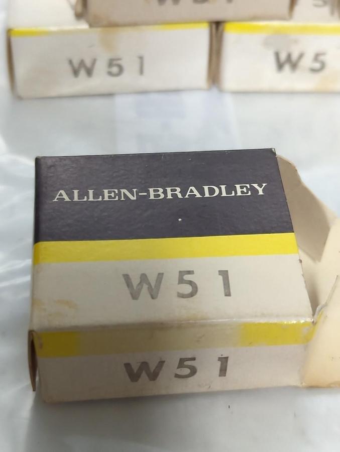 ALLEN BRADLEY,W51,THERMAL OVERLOAD HEATER ELEMENT LOT OF 6 NOS