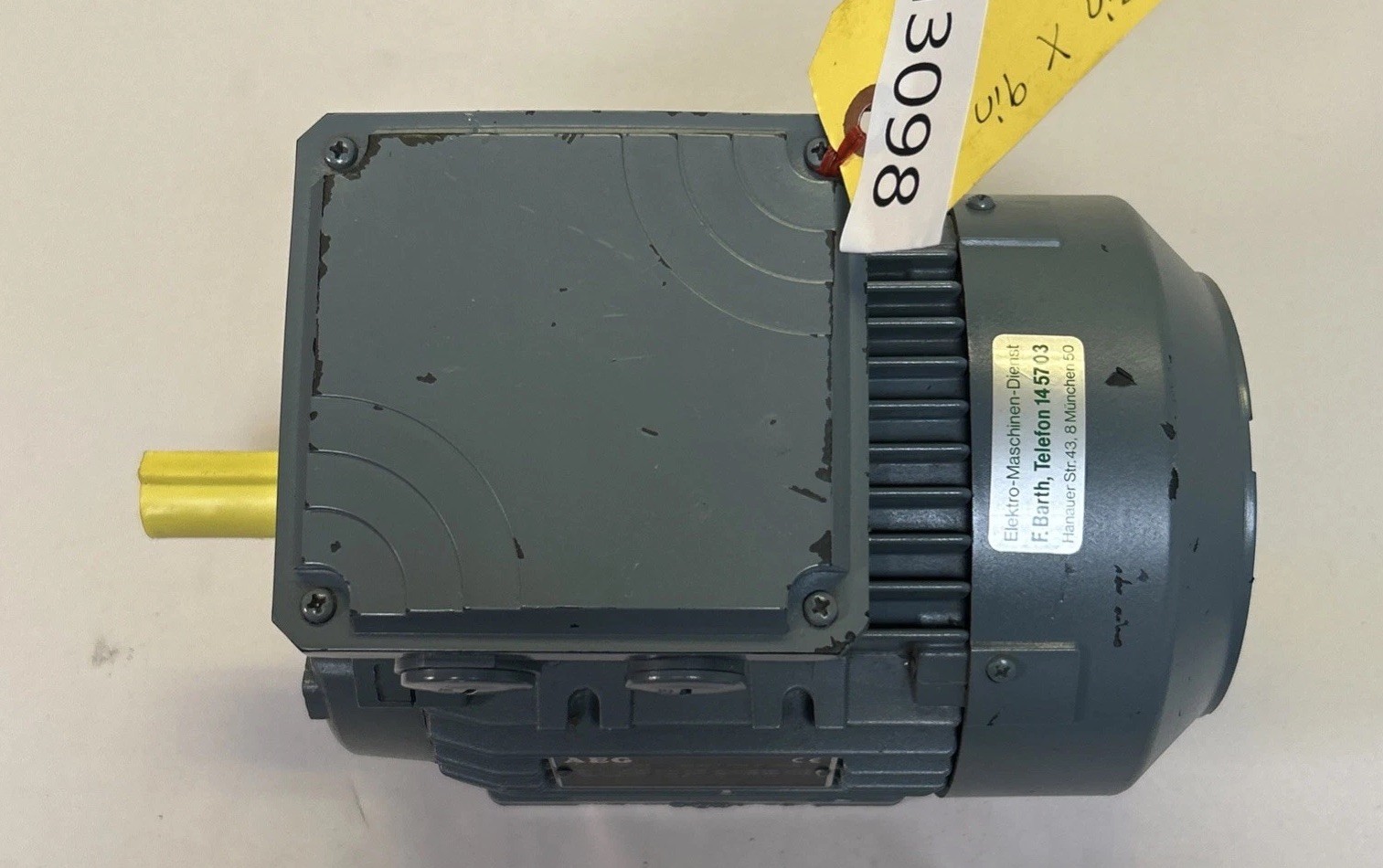 AEG,AM80ZAA4,MOTOR 3/4HP 218-242/380-420V 1400/1680RPM 3PH