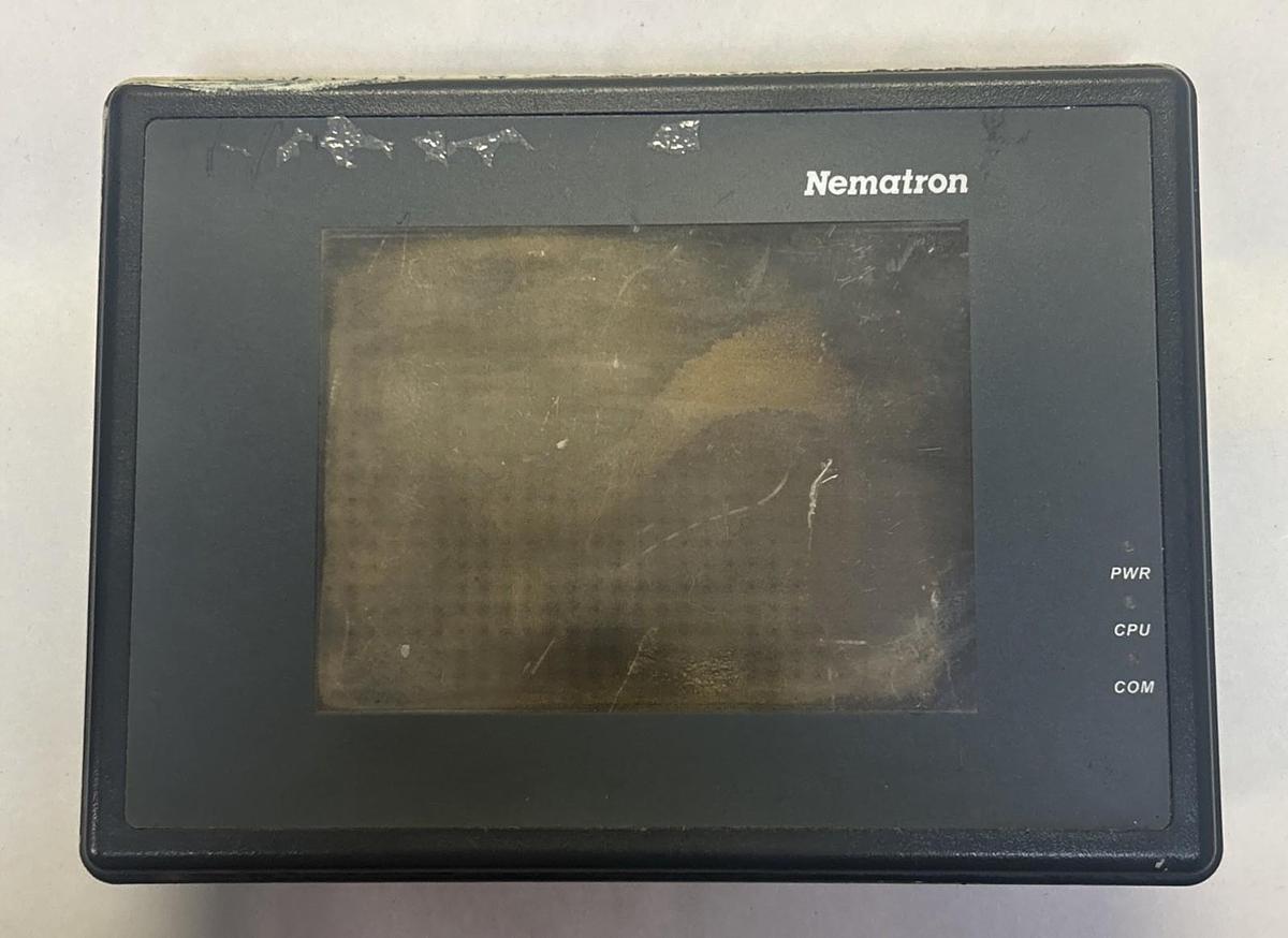 Used NEMATRON,PV-570S,COLOR TOUCHSCREEN INTERFACE PANEL