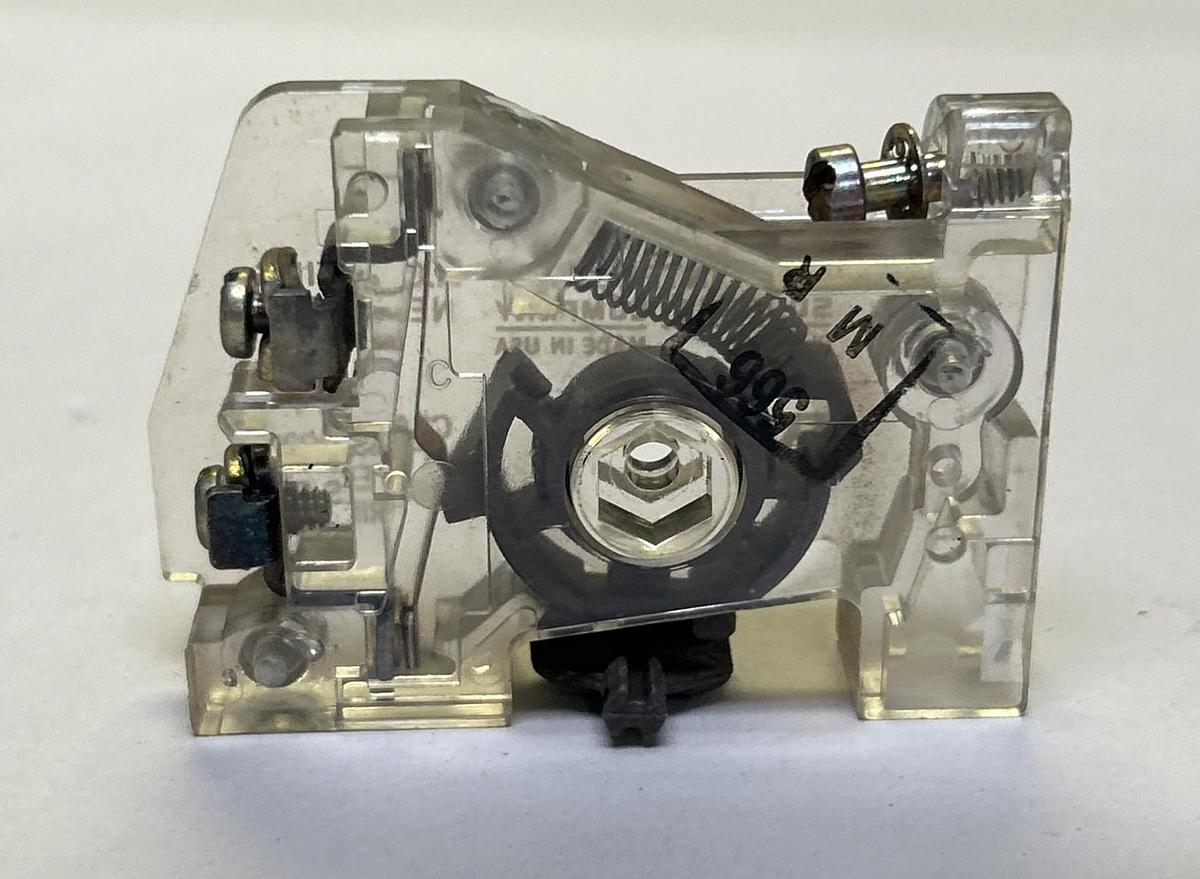 Used SQUARE D,9999SX-8,AUXILIARY CONTACT ELECTRICAL INTERLOCK