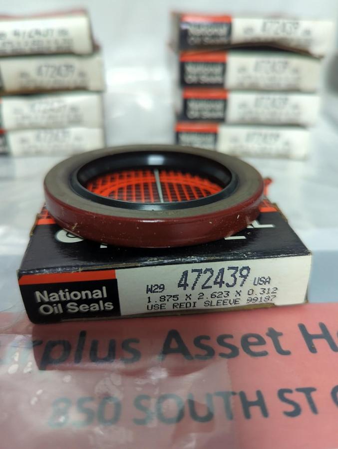 FEDERAL MOGUL,472439,OIL SEAL 1.875X2.623X0.312 LOT OF 9 NOS