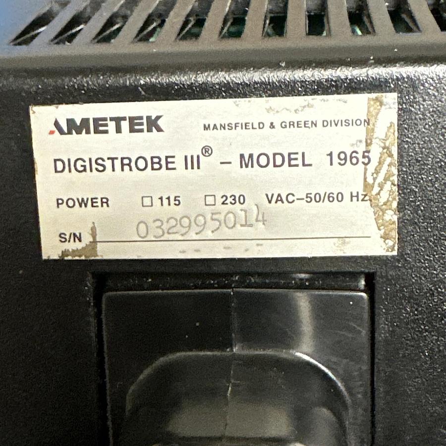 Used Amatek,1965,Digistrobe Tachometer