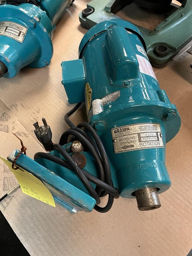 Used BRAWN,LG25,MIXER 1/4HP 1PH