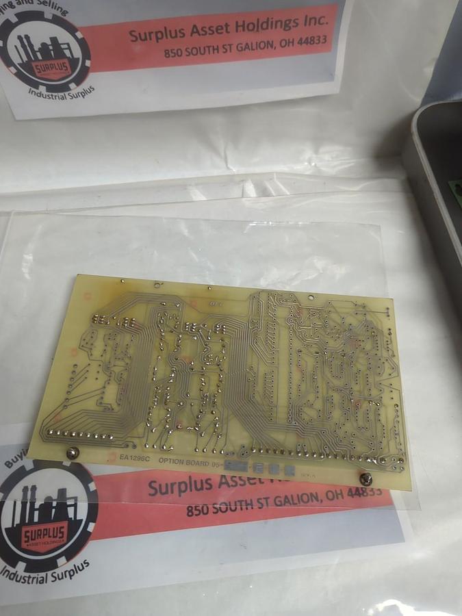 Used DFE,EA1296C,PRINTED OPTION BOARD REV A PRE-OWNED