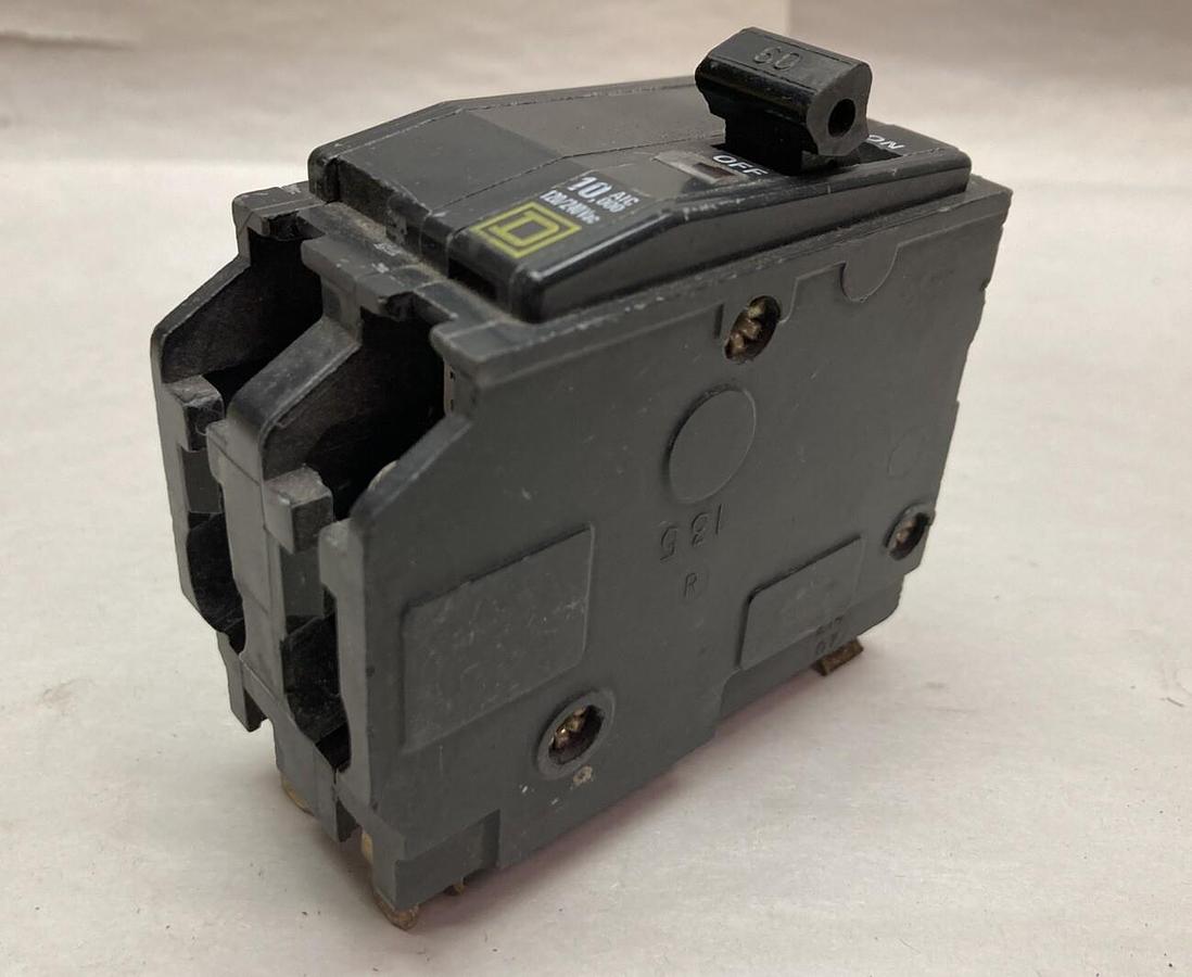Used Square D,QO260,Circuit Breaker 60A 120/240Vac