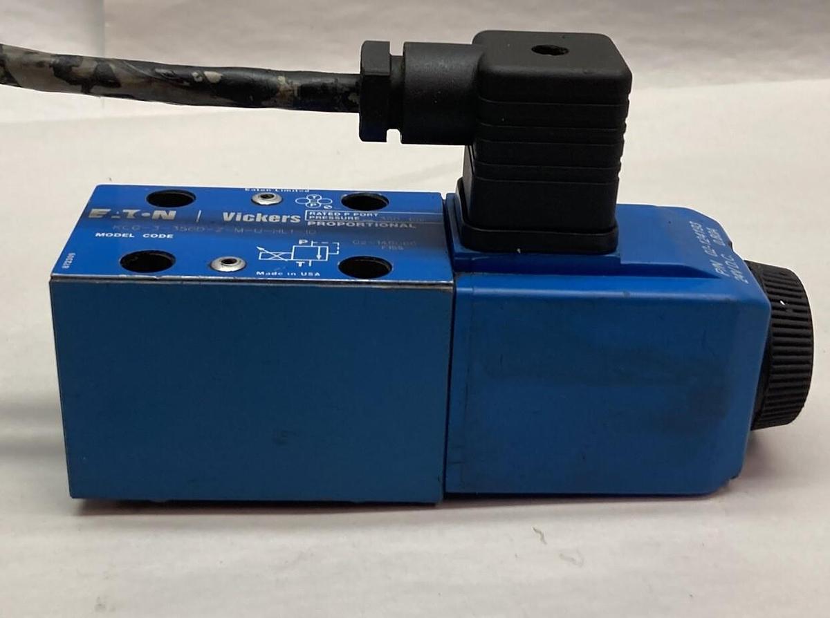 Used Eaton-Vickers,KCG-3-350D-Z-M-U-HL1-10,Proportional Valve 24VDC