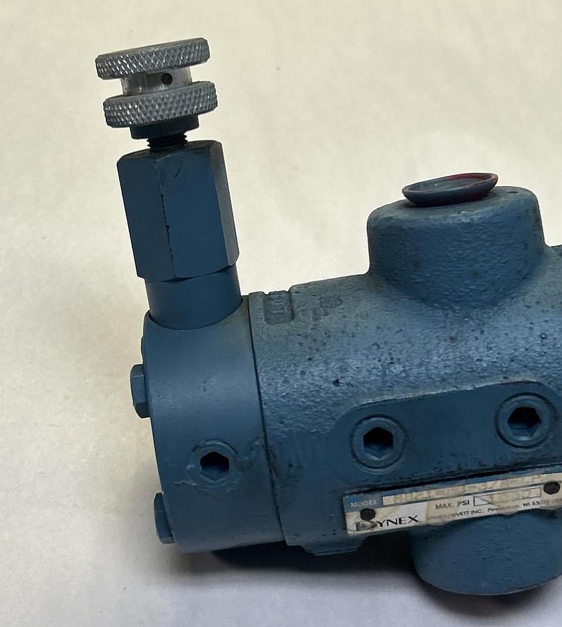 Used DYNEX,8821-03-3/8-LP,PRESSURE RELIEF VALVE