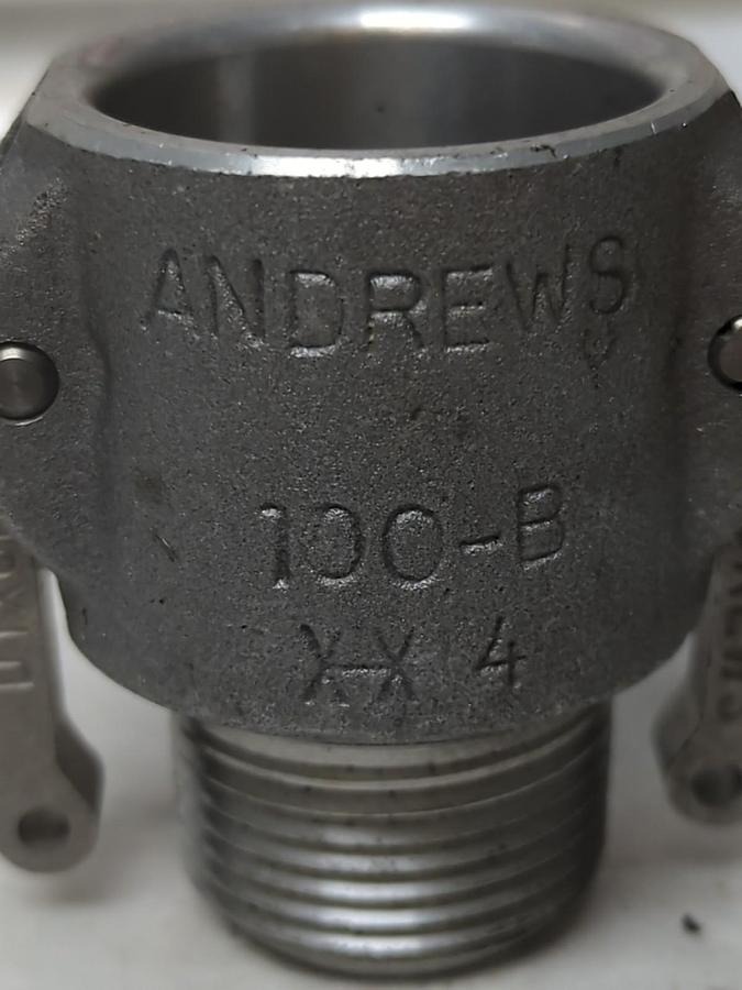 DIXON/ANDREWS,100-B,CAM & GROOVE COUPLER 1 INCH NOS
