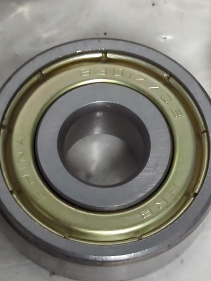 Used HRB,6301Z/C3,ROLLER BEARING LOT OF 9 PRE-OWNED