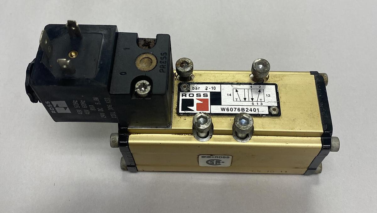 Used Ross,W6076B2401,Solenoid Valve