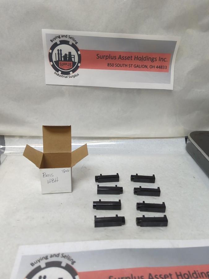 Used BUSS,HBH,FUSE HOLDER 6.3A 250V LOT OF 8 PRE-OWNED