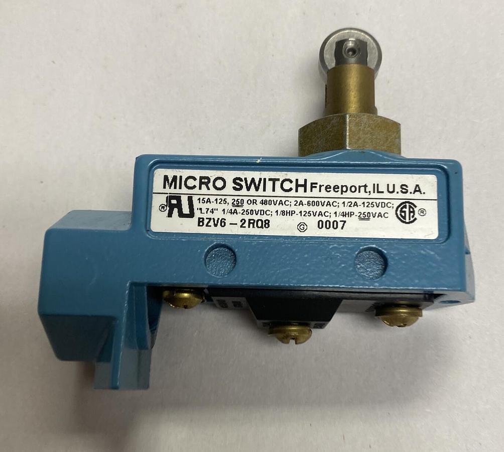 Used Honeywell,BZV6-2RQ8,Micro Switch Limit Switch
