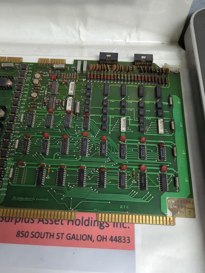 Used BRIDGEPORT CONTROLS,1930760,CIRCUIT BOARD PRE-OWNED