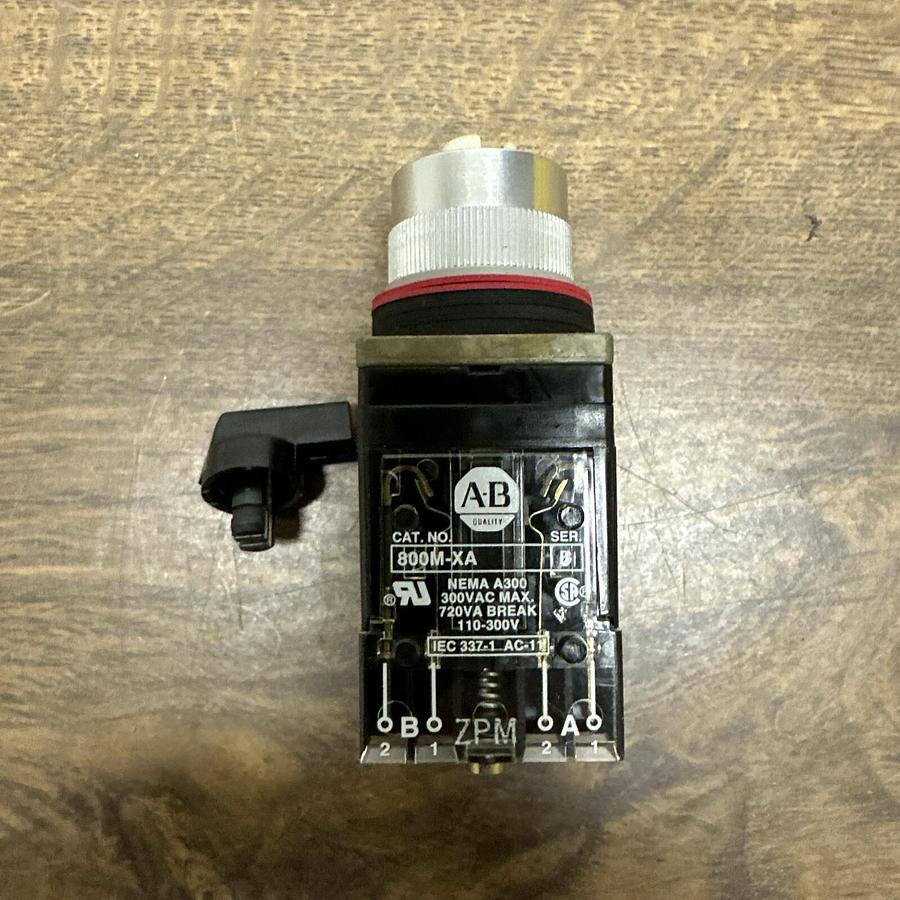 Allen Bradley,800M-XA,Contact Block NOS