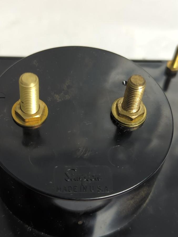 Used SIMPSON,0-15,PRESSURE GAUGE 0-15 AC AMPERES PRE-OWNED
