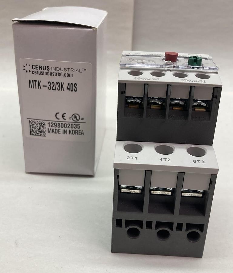 Cerus Industrial,MTK-32/3K 40S,Thermal Overload Relay 50/60Hz