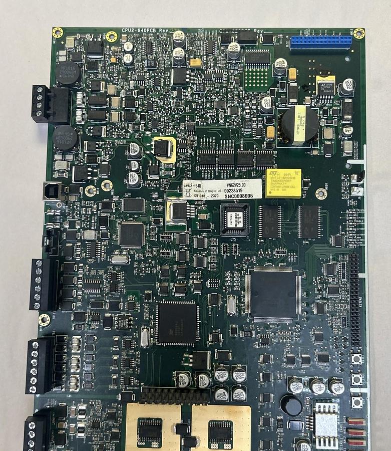 Used NOTIFIER,CPU2-640PCB,CONTROL PANEL CIRCUIT BOARD