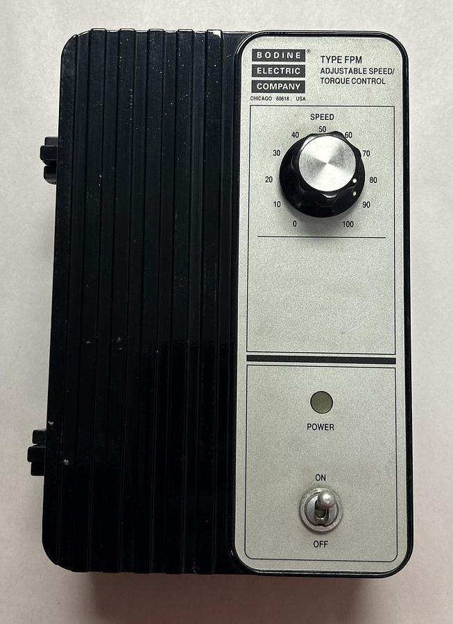 BODINE ELECTRIC,815,ADJUSTABLE SPEED/TORQUE CONTROL NOS