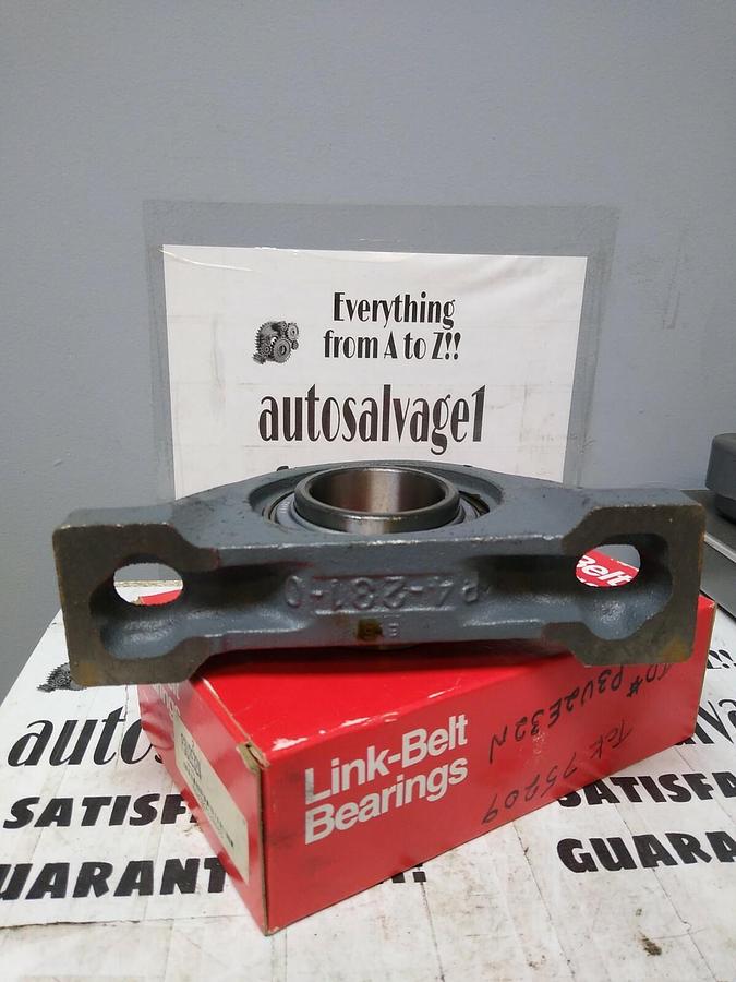Link Belt Rexnord,P3U2E32N,Pillow Block Ball Bearing Unit 2-Bolt Base-2" Bore
