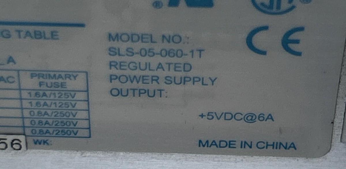 Used EMERSON SOLA HD,SLS050601T,DC POWER SUPPLY