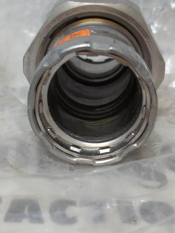 VIEGA MEGAPRESS,N B12,1 IN X1-1/2 IN UNION WITH EPDM LOT OF 2 NOS