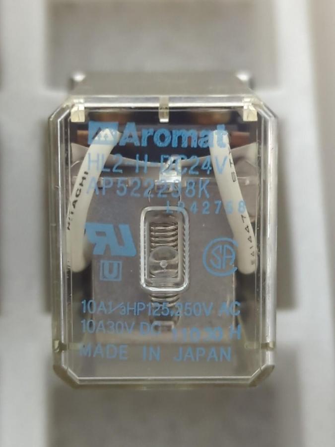 AROMAT,HL2-H-DC24V,RELAY AP522298K LOT OF 15 NOS