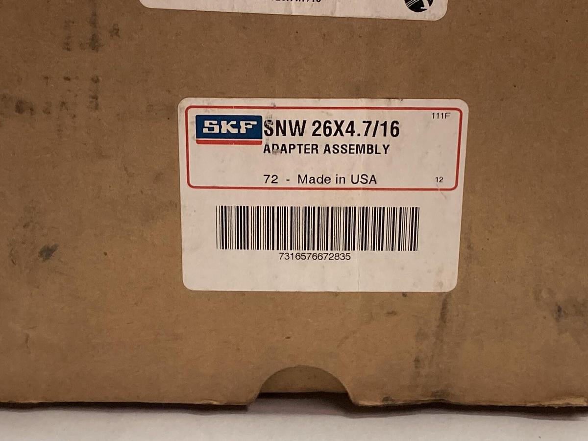SKF,SNW 26X4.7/16,Adapter Assembly