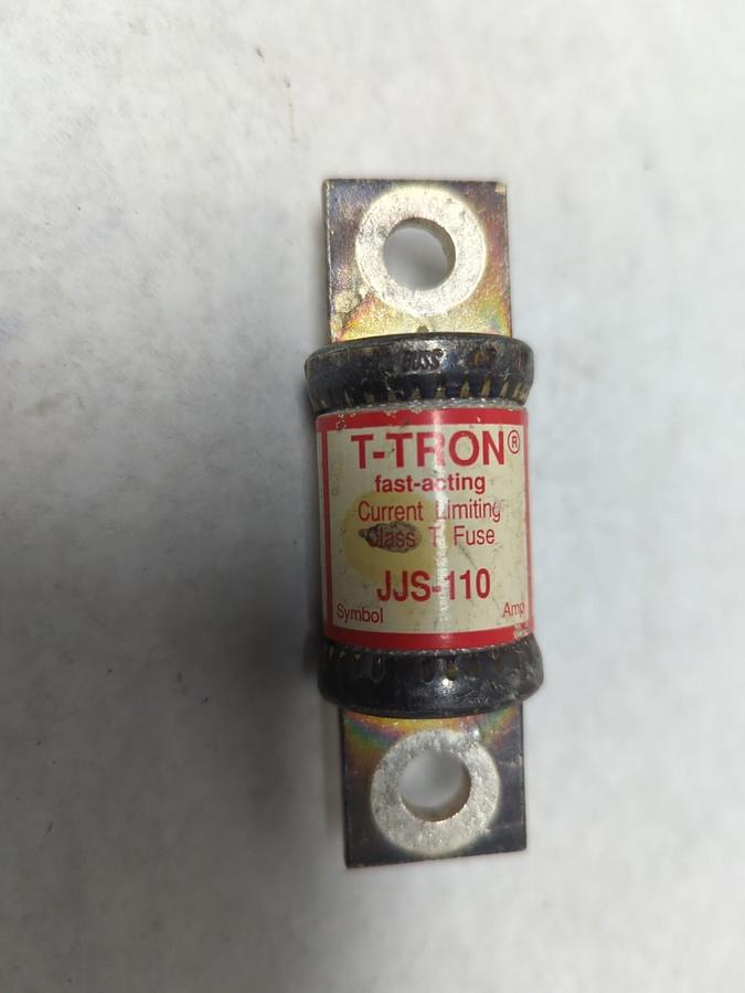 Used COOPER BUSSMANN,JJS-110,T-TRON 110 AMP FUSE PRE-OWNED