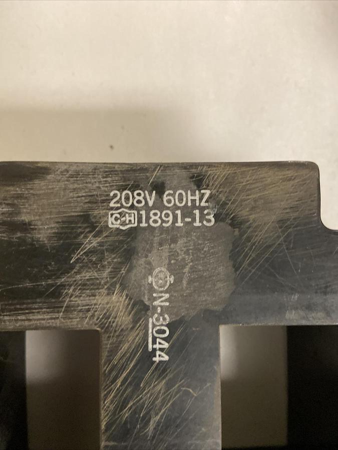 Used Cutler Hammer,1891-13,Coil 208V 60HZ