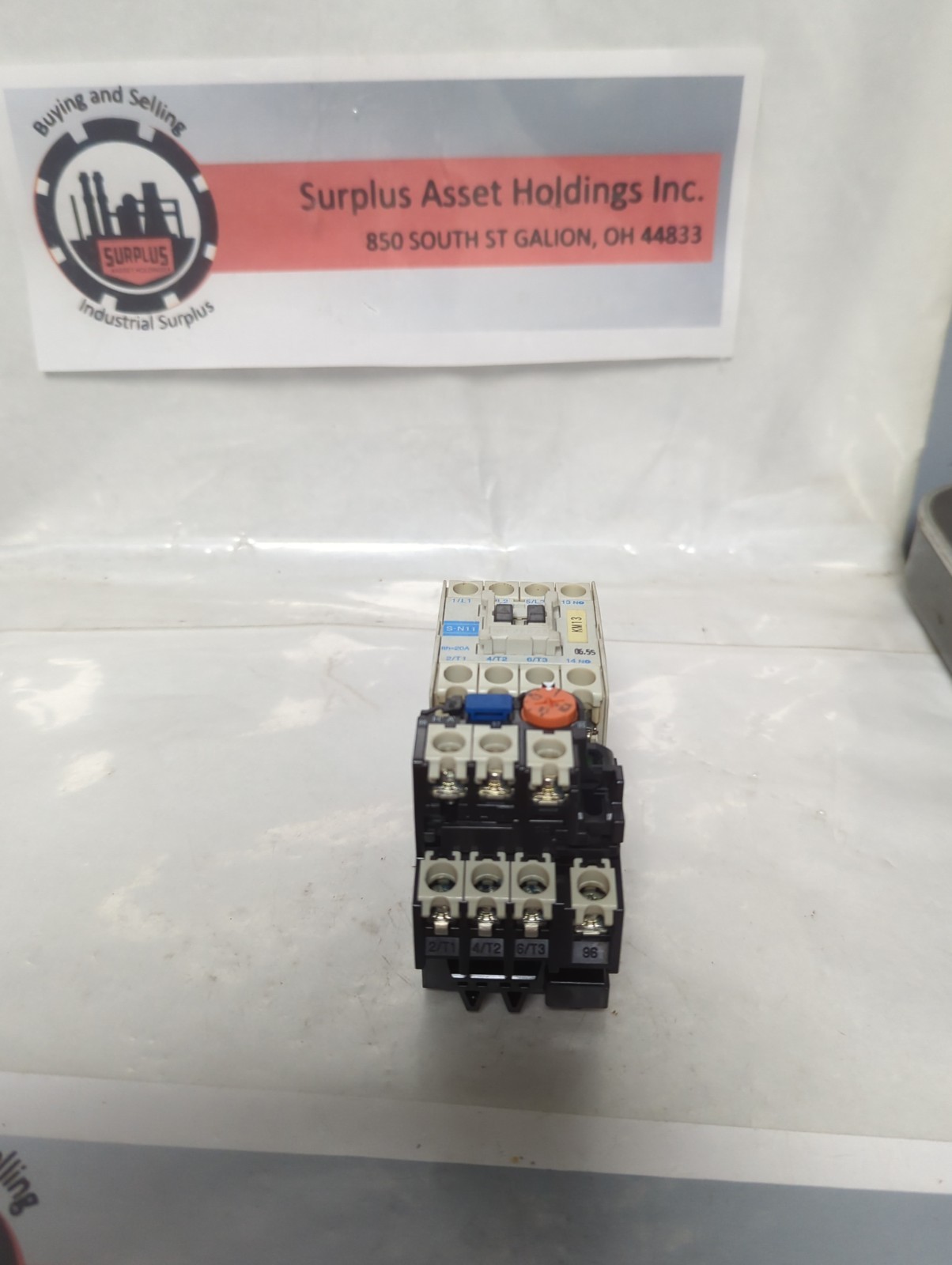 Used MITSUBISHI,S-N11,CONTACTOR WITH TH-N12KP RELAY PRE-OWNED